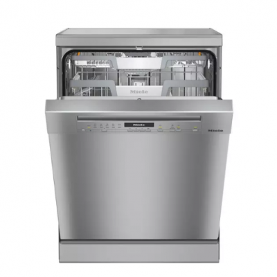 MIELE AutoDos G 7110 SC Full-size WiFi-enabled Dishwasher – Clean Steel