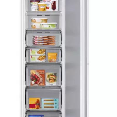SAMSUNG SpaceMax BRZ22720EWW/EU Integrated Tall Freezer – Fixed Hinge