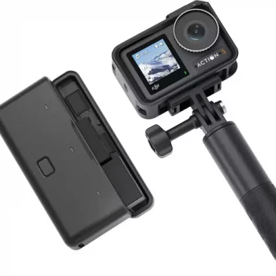 DJI Osmo Action 3 Adventure Combo 4K Ultra HD Action Camera – Black