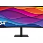 ACER CZ342CUR Wide Quad HD 34" Curved VA LCD Monitor - Black