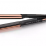 BABYLISS Titanium Brilliance Straight & Curl Hair Straightener - Black & Rose Gold