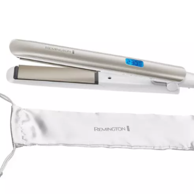 REMINGTON HYDRAluxe S8901 Hair Straightener – White