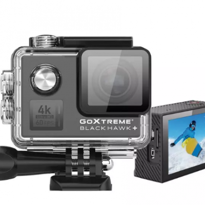 GOXTREME BlackHawk+ 4K Ultra HD Action Camera – Black
