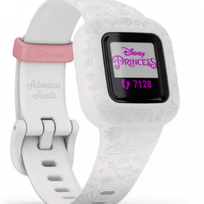 GARMIN vivofit jr. 3 Kid’s Activity Tracker – Disney Princess, Adjustable Band