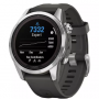 GARMIN Fenix 7S Pro Solar Smart Watch - Black & Silver, 42 mm