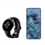 GOOGLE Pixel 8 Pro (256 GB, Bay) & Pixel Watch 2 WiFi with Google Assistant (Black) Bundle