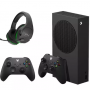 MICROSOFT Xbox Series S (1 TB), Additional Black Controller & CloudX Stinger Core Xbox Wireless Gaming Headset Bundle